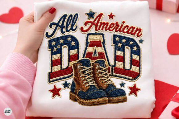 All American Dad, US Patriotic Dad Shirt: A Designer's Guide