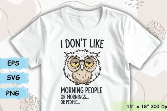 Embrace Your Inner Night Owl with This Relatable Design