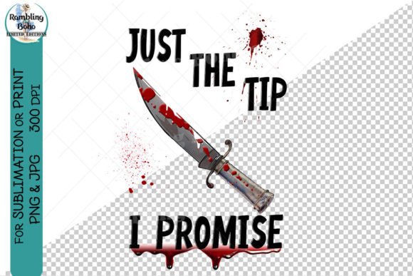Funny Adult Pun Halloween Knife Tip