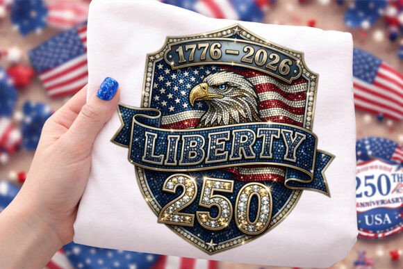 Liberty 250th Years Patriotic Eagle PNG: Your Key to 2026 Anniversary Designs