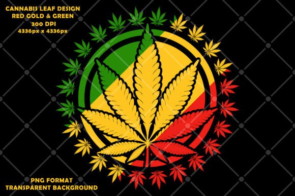 Rasta Colors Cannabis Leaf Design: Bold, Vibrant, and Unapologetically Stylish