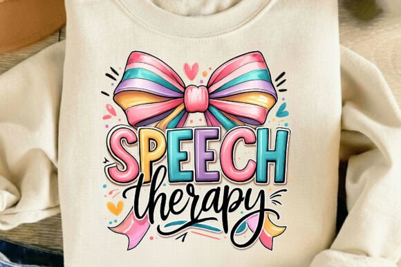 Speech Therapy Bow Mental Health Awareness: A Designer's Visual Guide
