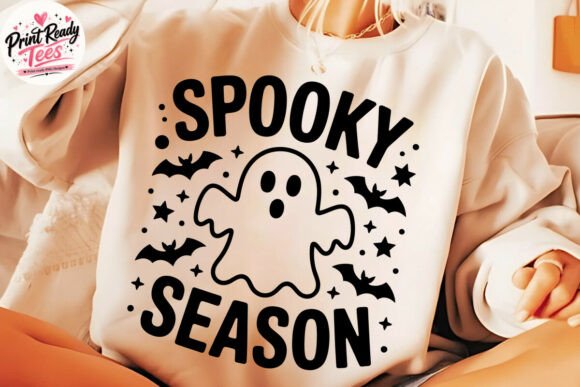 Spooky Season Ghost Halloween PNG: A Modern Design Essential
