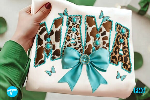 Styling the Modern Mother: The Coquette Mama PNG for Leopard Mothers Day