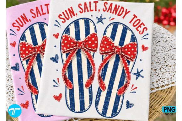 Sun Salt Sandy Toes PNG: A Summer Shirt Design for Every Project