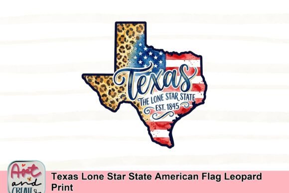 Texas Lone Star State American Flag Leopard Print: Bold Style Guide