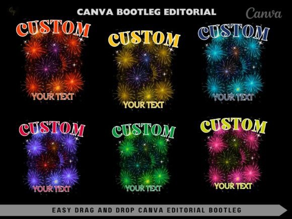 Unleash the Energy of Firework Shine 6 PNG Custom Bootleg