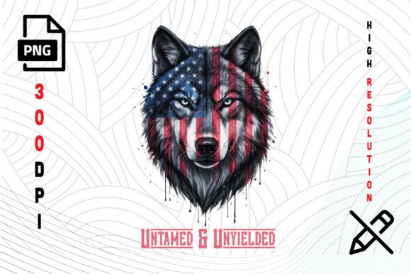 Untamed & Unyielded Wolf PNG: A Bold Symbol of Freedom
